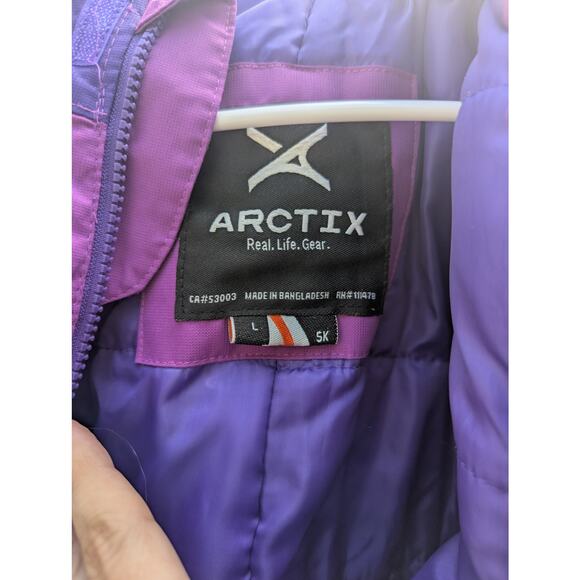 Girls Artix Dancing Bear insulated snow suit in Amethyst size Large NWOT size L - Picture 5 of 12